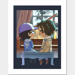 Clementine and Louis chibi Posters and Art